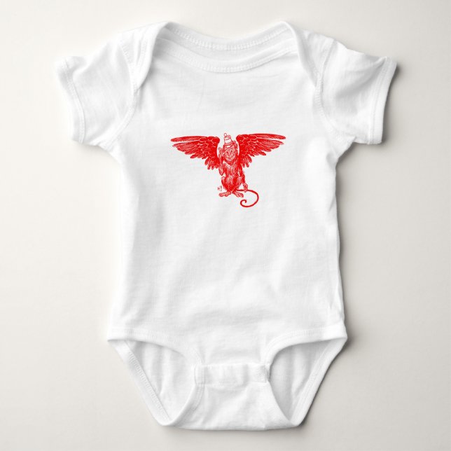 Baby Oz - Winged Monkey Tee (Front)