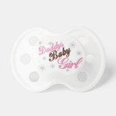 Baby pacifier Daddy's Baby Girl (Front)
