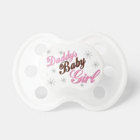 Baby Pacifier Daddy's Baby Girl