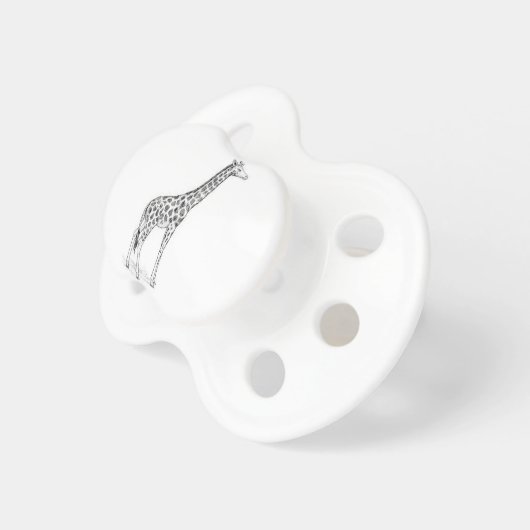 Baby Pacifier with a Girraffe (Front Right)