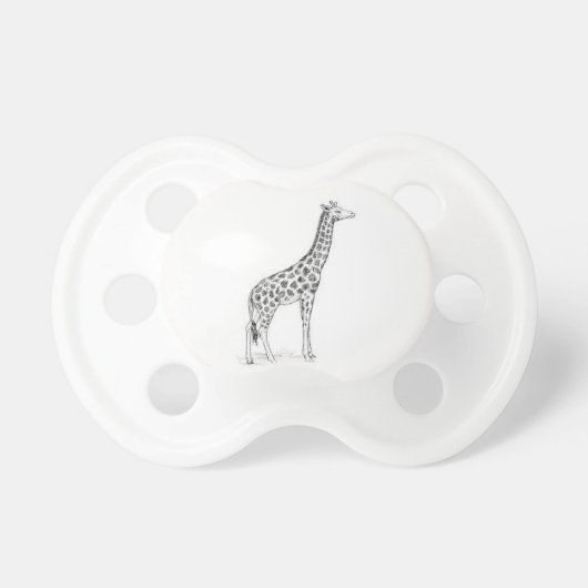 Baby Pacifier with a Girraffe (Front)