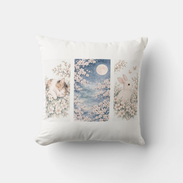 Baby pad throw pillow (Front)