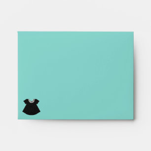 BABY Paisley Little Black Dress Shower Party Envelope
