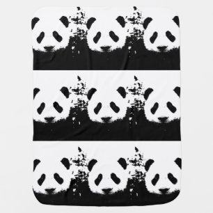 Baby Panda Bear Baby Blanket