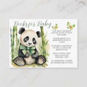 Baby Panda Bear Gender Neutral Books for Baby Enclosure Card