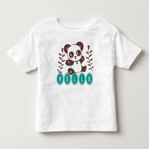 Baby Panda beautiful new Toddler T_shirt