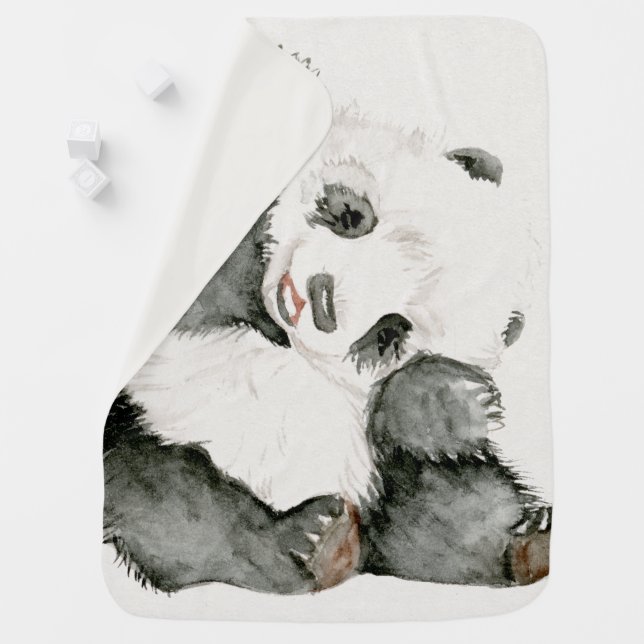 Baby Panda | Cute & Furry Blanket (In Situ)