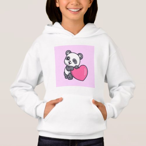 Baby Panda Love Hoodie