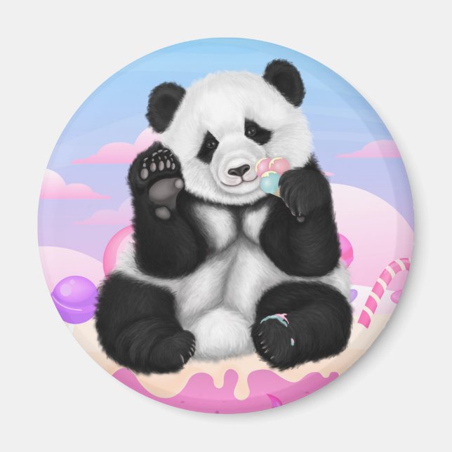Baby Panda Magnet (Front)