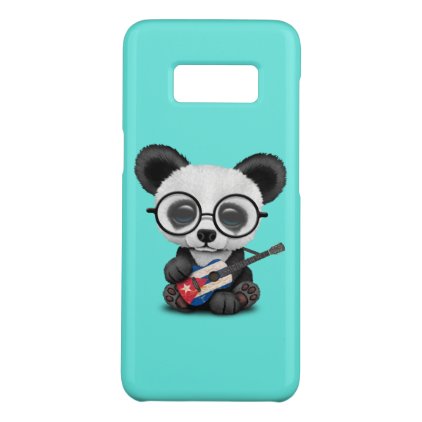 Baby Panda Playing Cuban Flag Guitar Case-Mate Samsung Galaxy S8 Case