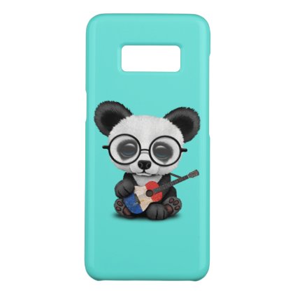 Baby Panda Playing French Flag Guitar Case-Mate Samsung Galaxy S8 Case