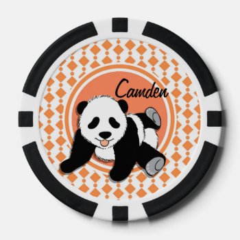 Baby Panda Poker Chips by doozydoodles at Zazzle