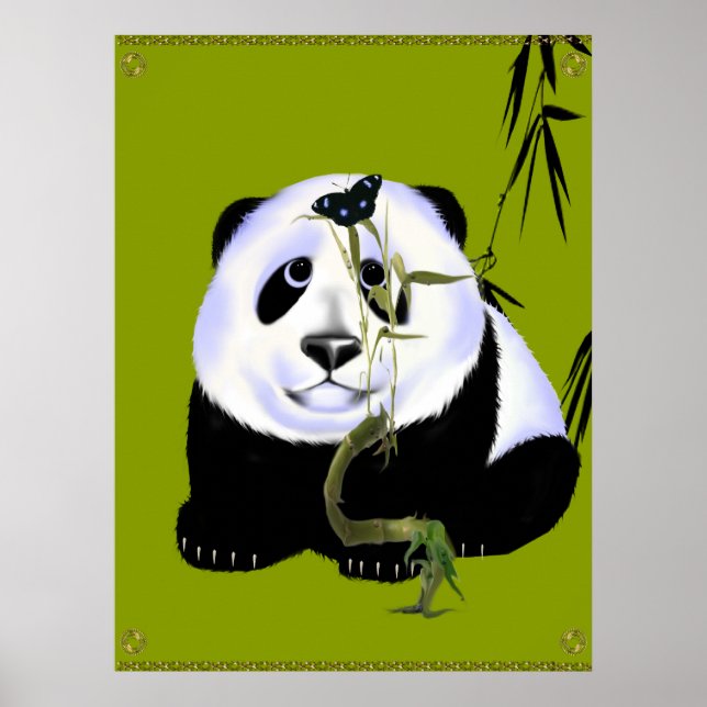 Baby Panda Poster (Front)