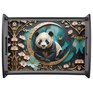 Baby Panda Serving Tray