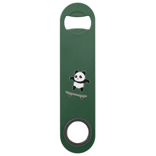 Baby Panda Skateboard  Bar Key