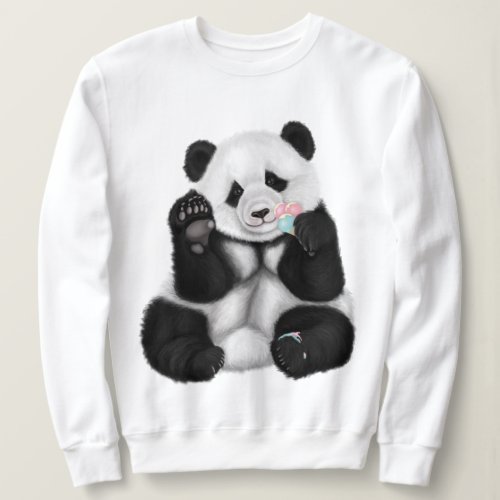 Baby panda sweatshirt