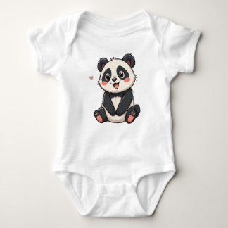 Baby Panda T-Shirt Bodysuit