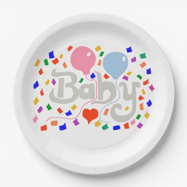 Baby Paper Plates (Front)