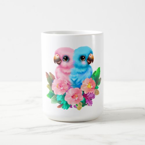 Baby Parrot Twins Coffee Mug