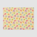 Baby pattern with cute birds tissue paper