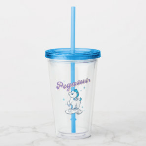 Baby Pegasus Acrylic Tumbler