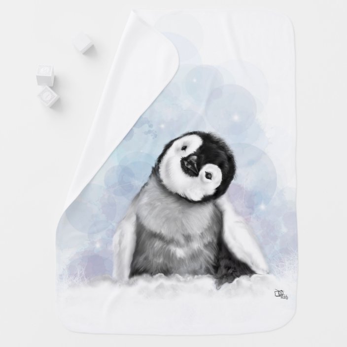 Baby Penguin Baby Blanket Zazzle Com