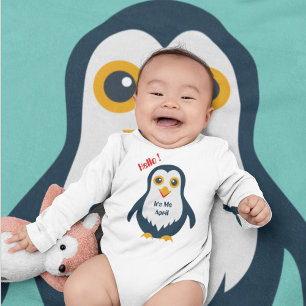 Baby Penguin Baby Blanket