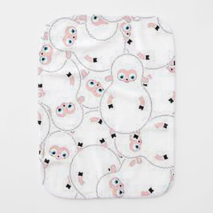 Baby Penguin Baby Burp Cloth