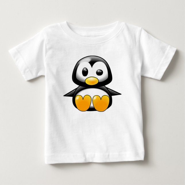 Baby Penguin Baby T-Shirt (Front)