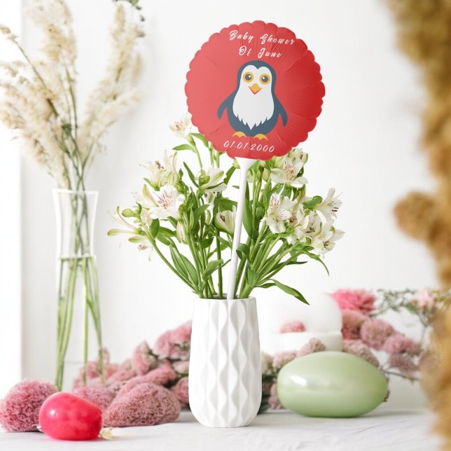 Baby Penguin  Balloon (penguin cartoon balloon,birthday party balloon,baby shower decoration,kid birthday party supplies)