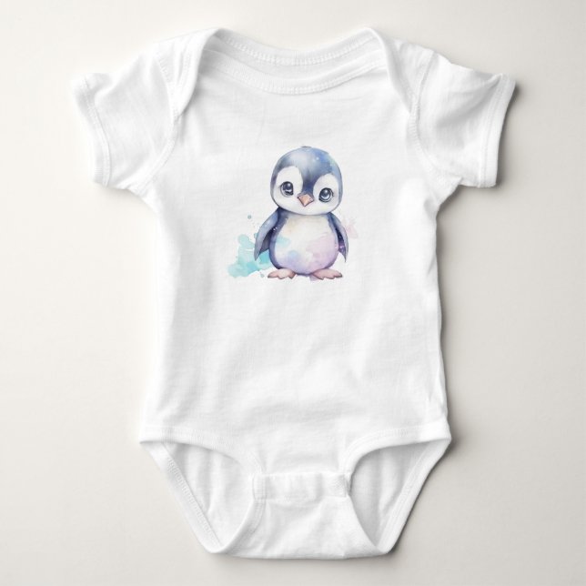 Baby Penguin  Bodysuit (Front)
