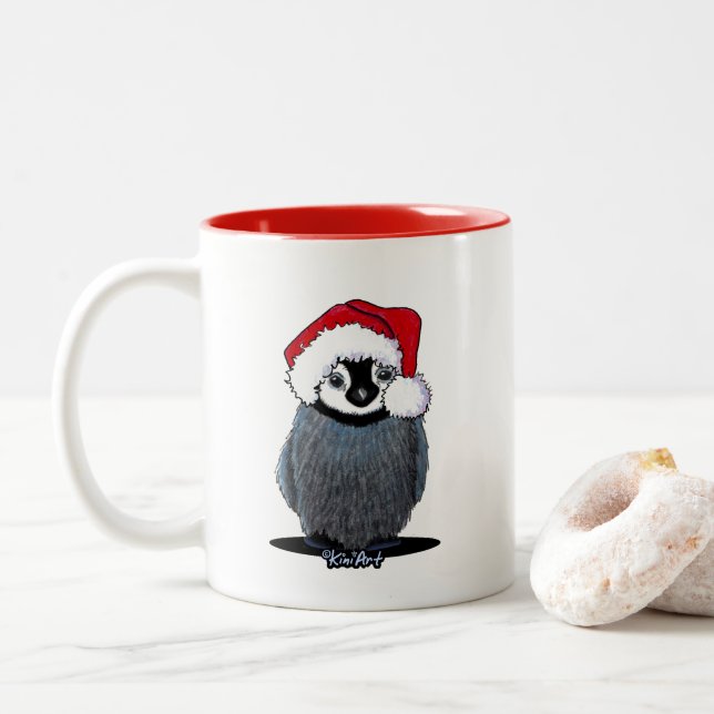 Baby Penguin Christmas Mug (With Donut)