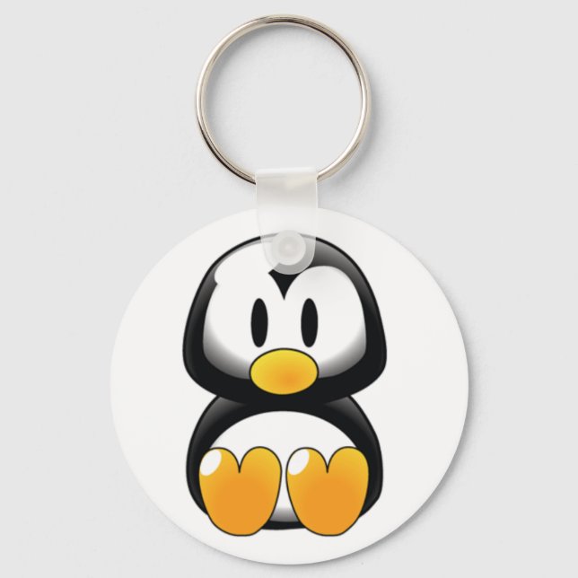 Baby_penguin Keychain (Front)