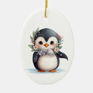 Baby Penguin Ornament – Cute Winter Holiday