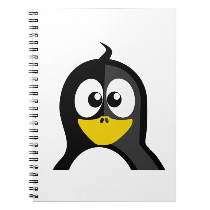 Baby Penguin Spiral Notebook