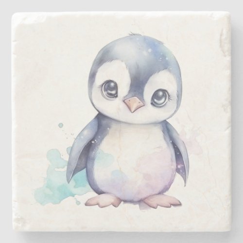 Baby Penguin Stone Coaster