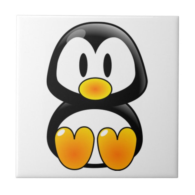 baby penguin tux tile (Front)