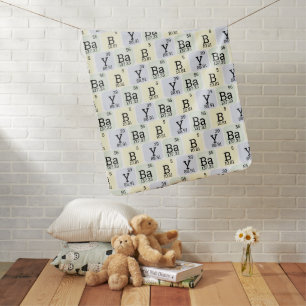Baby Periodic Table Science Chemistry Teacher Blanket