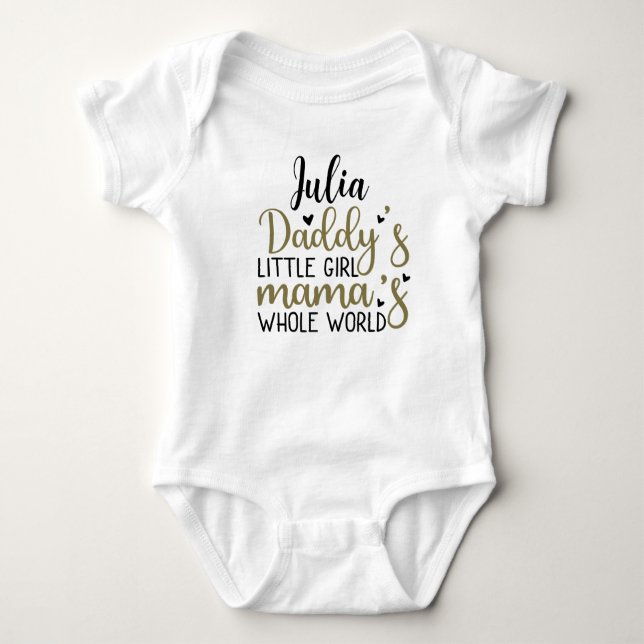 Baby Personalized Bodysuit (Front)