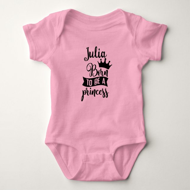 Baby  Personalized Bodysuit (Front)