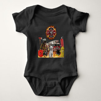 Baby Personalized Future Firefighter Baby Baby Bod Bodysuit
