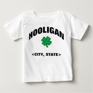 Baby Personalized Irish Hooligan T-Shirt
