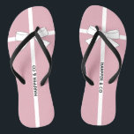 Baby Personalized Shower Pink Tiara Party  Flip Flops<br><div class="desc">Put a smile on this birthday girl's or bride-to-be's face when she receives these fun flip flops, be sure to give her the matching bag, she will love this fabulous gift! Perfect for party favors. Ideal gift for your bridal party. Personalize it to make it your own or just keep...</div>