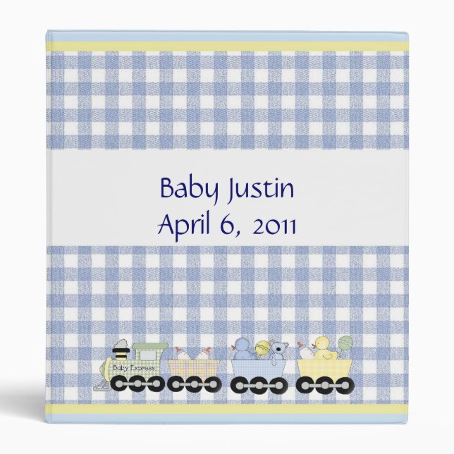 Baby Photo Album / Binder (Front)
