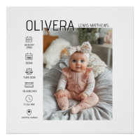 Baby Photo and stats