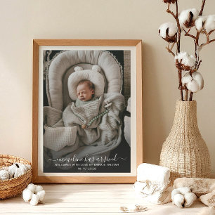 Baby Photo Birth Announcement