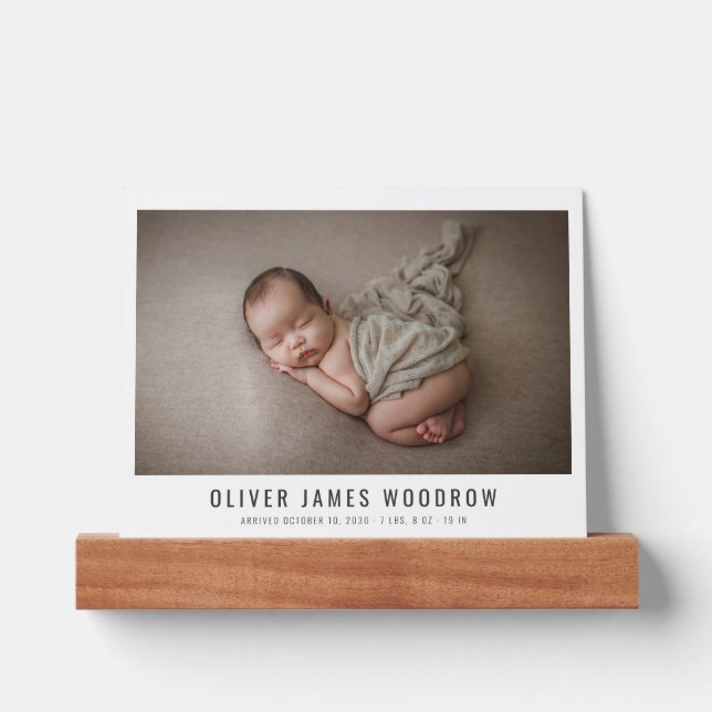 Baby Photo Birth Birth Stats And Picture Ledge (Front)
