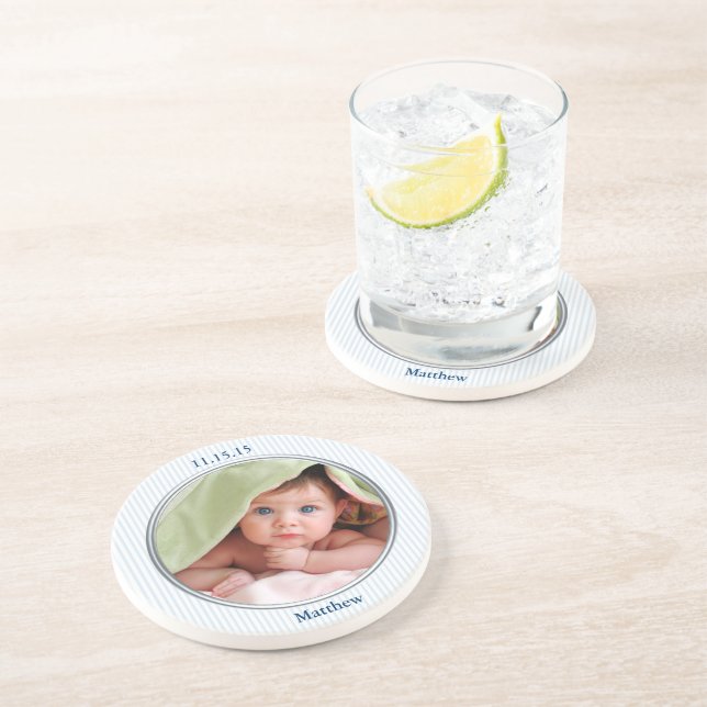 Baby Photo Coaster (Side)