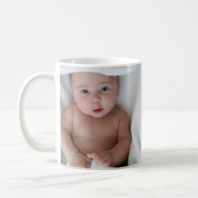 Baby Photo Coffee Mug (Left)