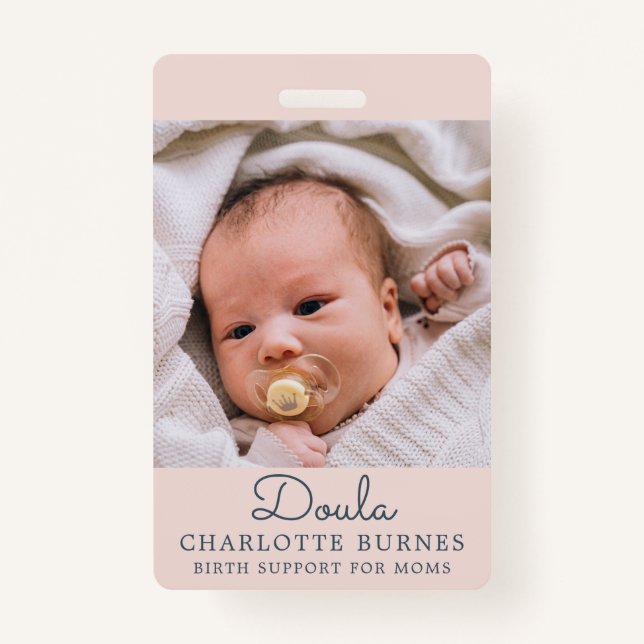 Baby Photo Doula Badge (Front)